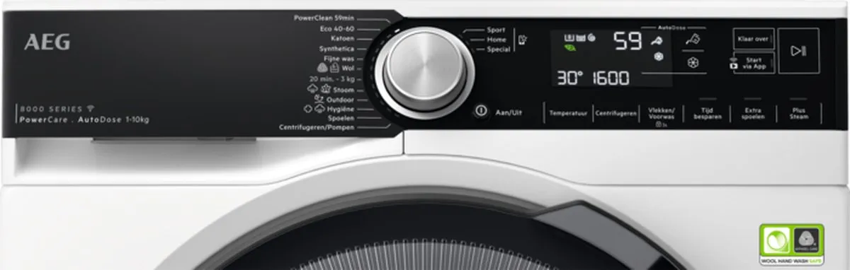 AEG LR8MUNSTER PowerCare Wasmachine 10kg - Autodose - afbeelding 6 van 6