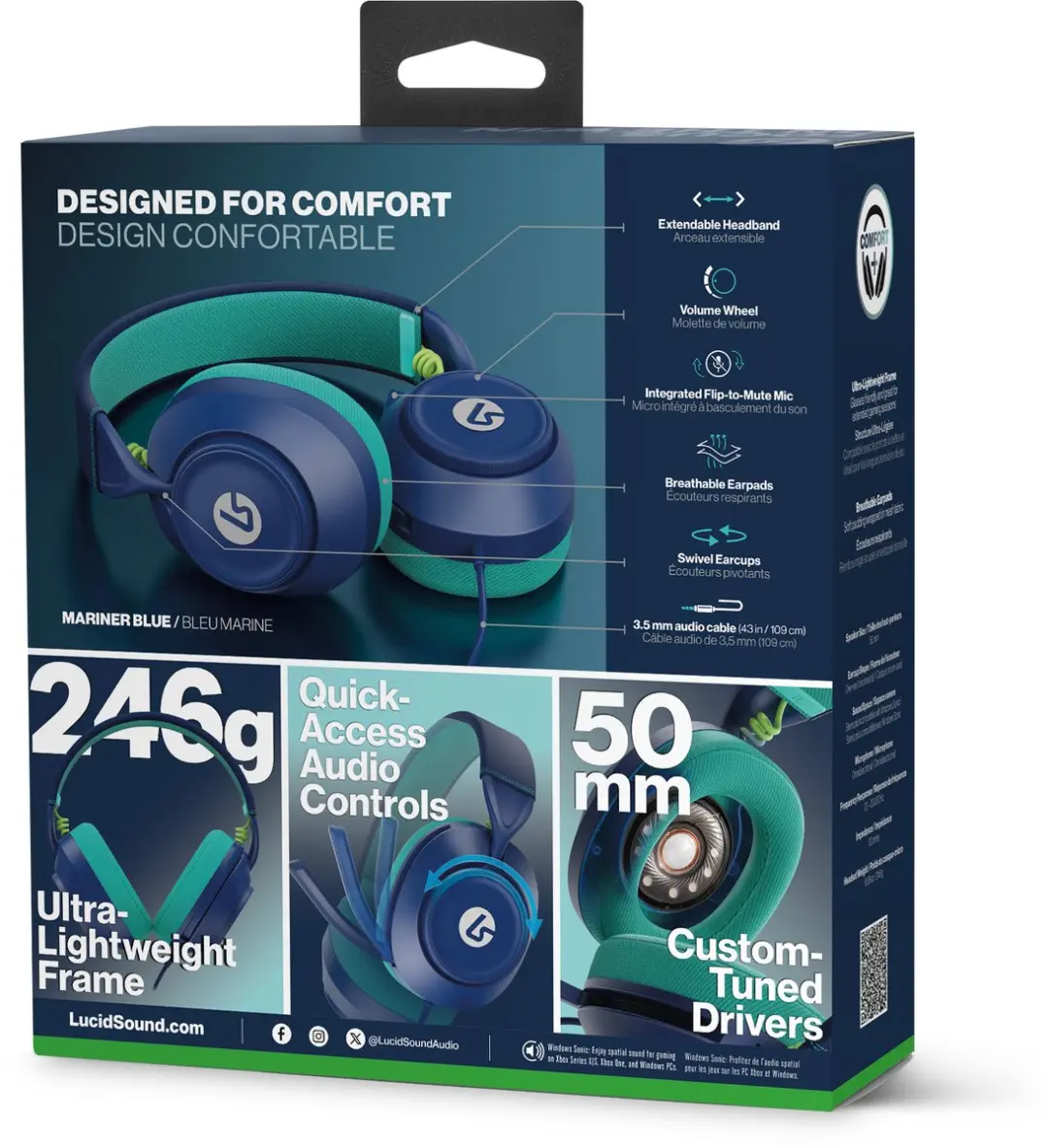 POWERA LS10X Gen 2 Bedrade Gamingheadset XBHS0502 - Blauw
