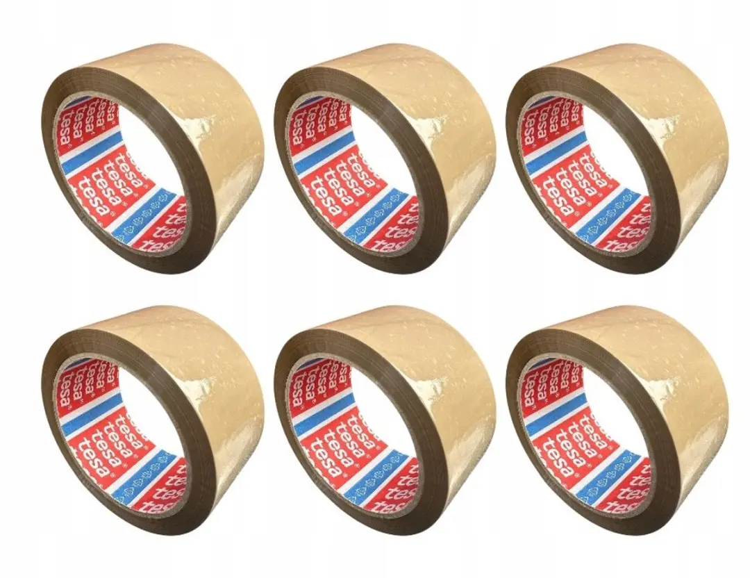Tesa 4263 Bruine Pakkingstape 48mm x 66m