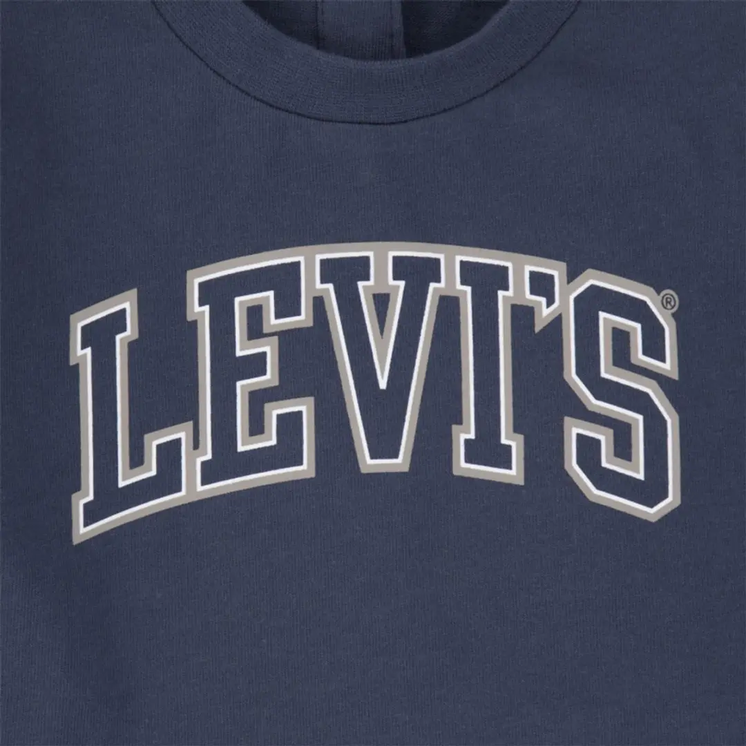 Levi's Kids Collegiate T-shirt Lange Mouwen 18 Mnd - Blauw