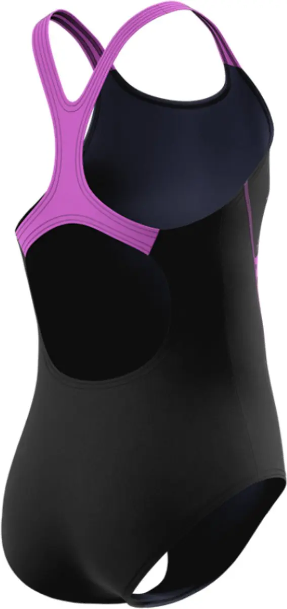 Speedo Medley Logo Medalist Badpak Meisjes 164 - Zwart/Roze