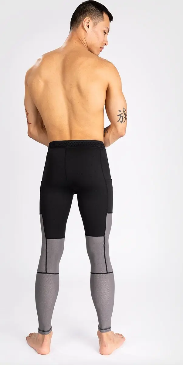 Venum Attack Sportlegging - L - Zwart/Grijs