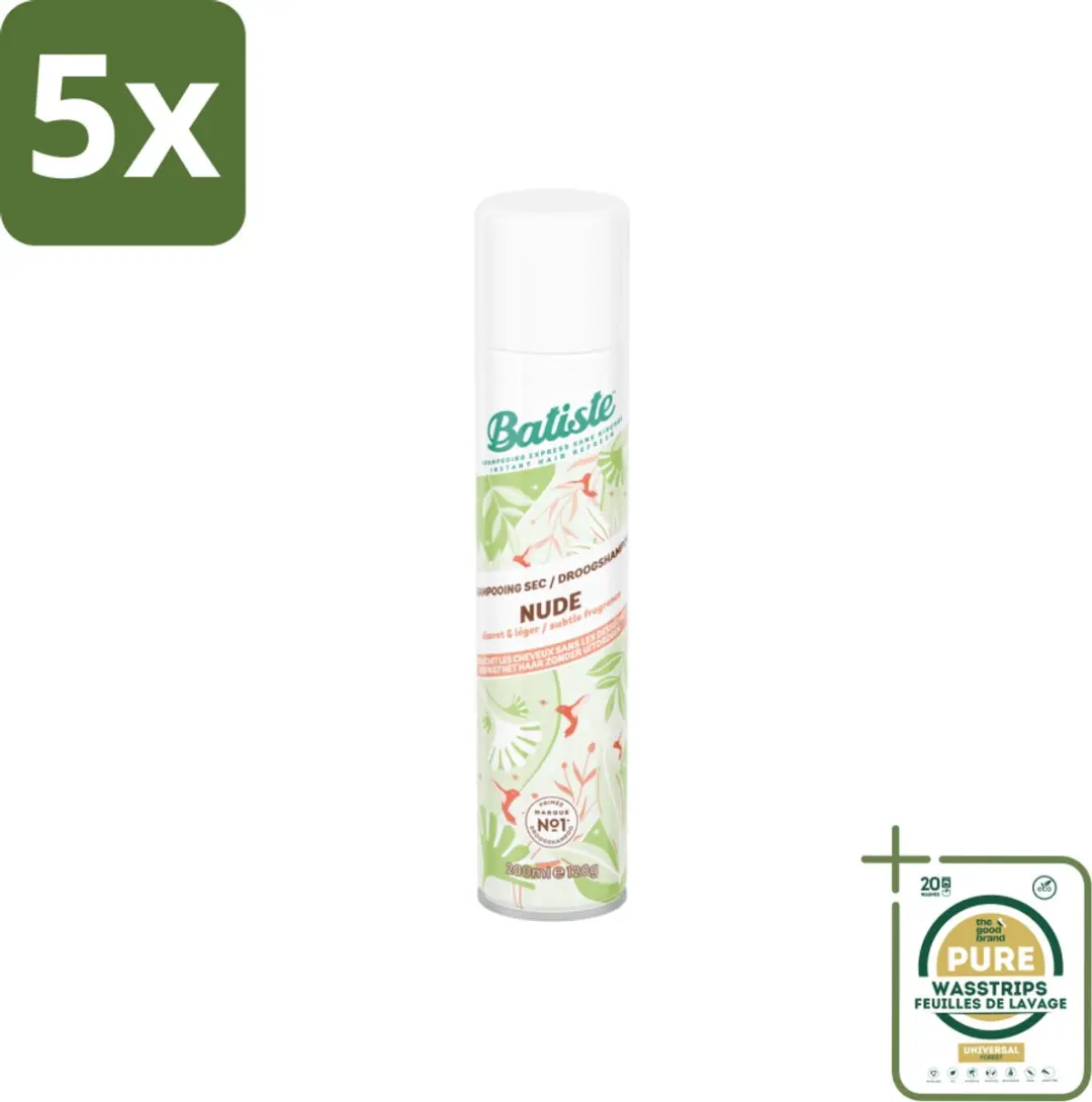 Batiste Nude Droogshampoo 200ml
