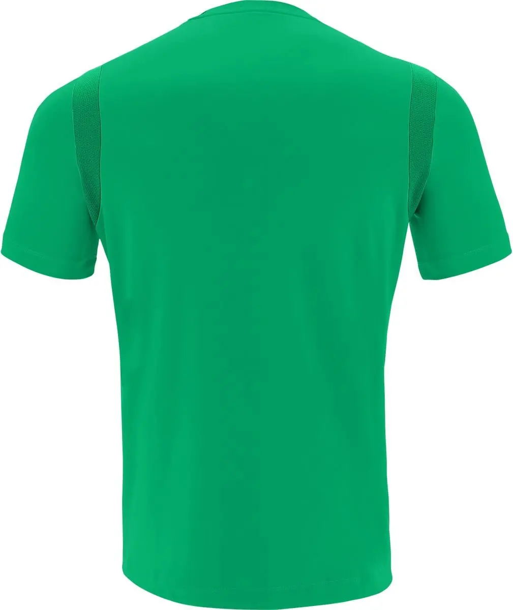 Macron Rodders Shirt Korte Mouw Kinderen - Groen 7-8 Y