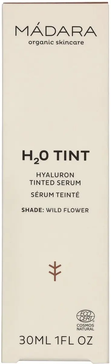 MÁDARA H2O Tint Hyaluron Serum 30ml - Wild Flower