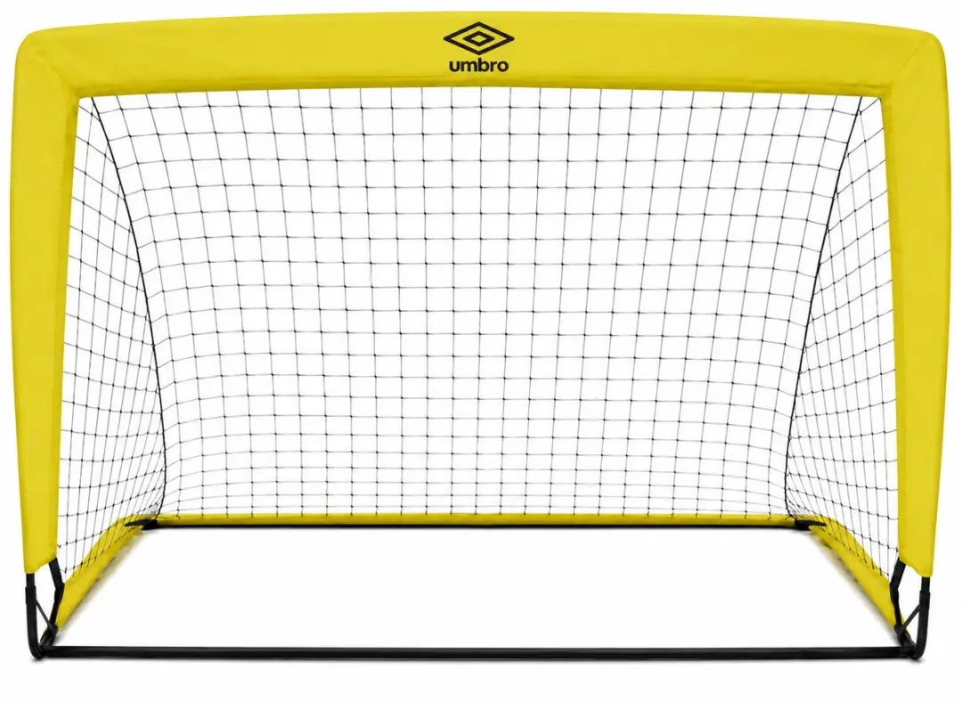Umbro Pop-Up Voetbaldoel Set 2x - 120x90cm - Geel