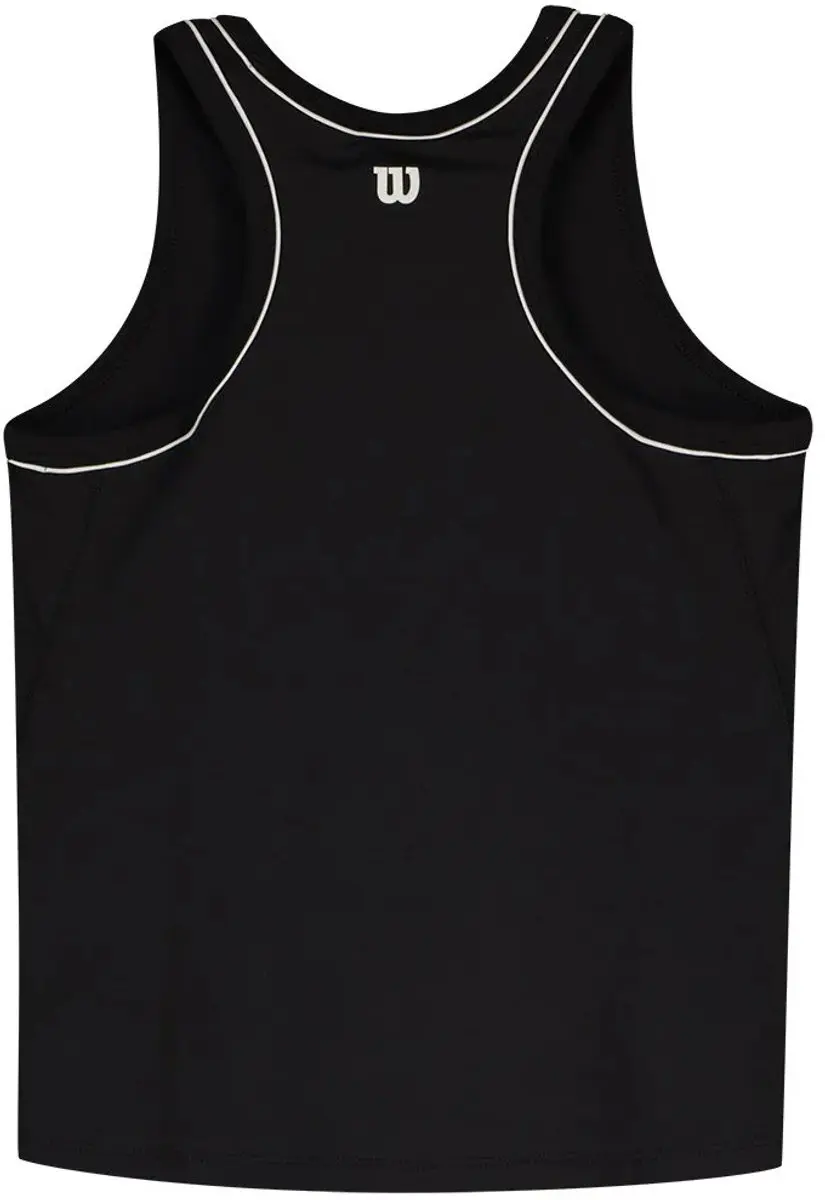 Wilson Team Mouwloos T-shirt L - Zwart