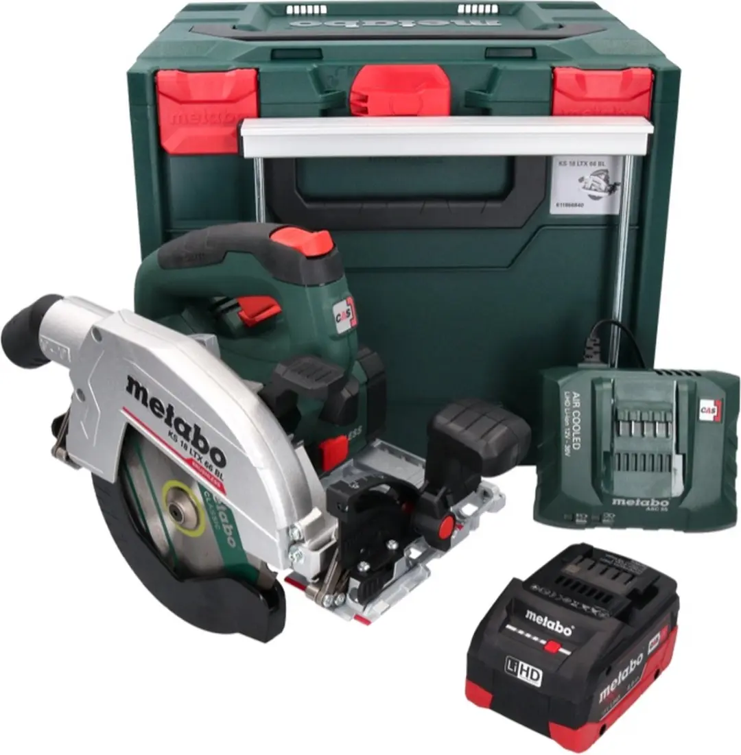 Metabo KS 18 LTX 66 BL Accucirkelzaag 165mm - 18V - 8.0Ah - afbeelding 2 van 5