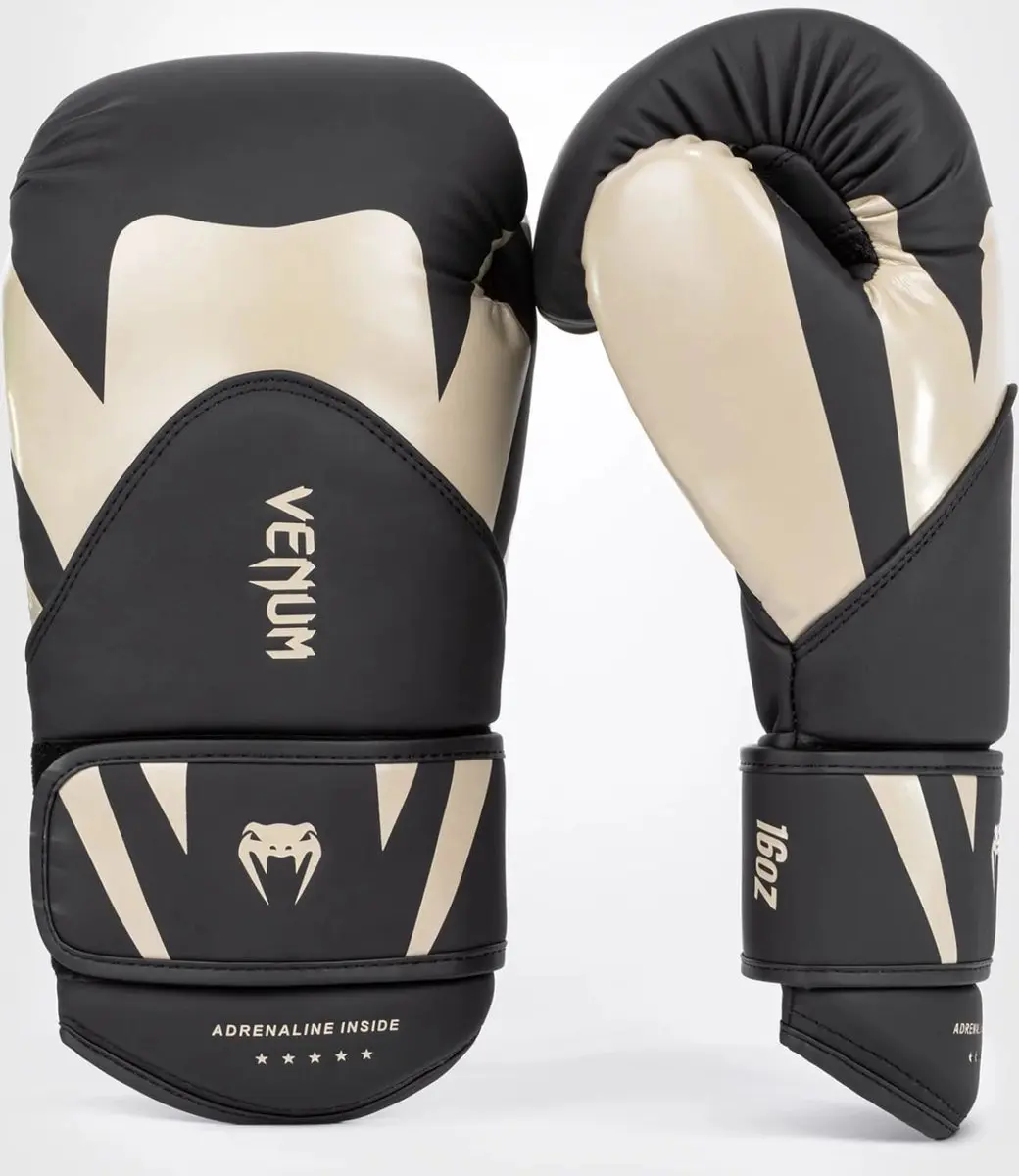 Venum Challenger 4.0 Bokshandschoenen 10OZ - Black/Beige - afbeelding 6 van 6