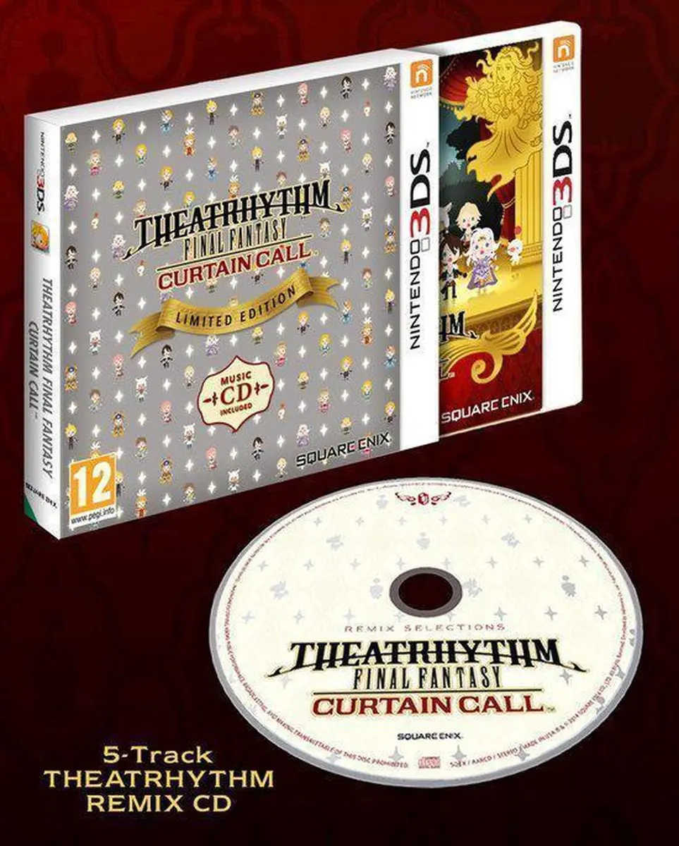 Square Enix Theatrhythm Final Fantasy Curtain Call Limited Edition 2DS/3DS