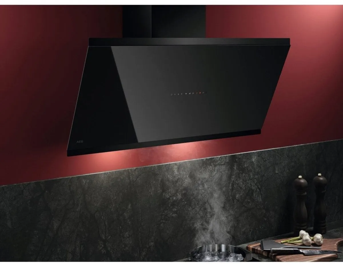 AEG GV77D91SB Wand Afzuigkap 90cm - 445 m³/u