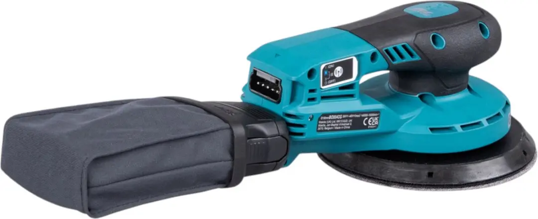 Makita BO004CG Accu Excentrische Schuurmachine 150mm - 2x 5,0Ah + Lader