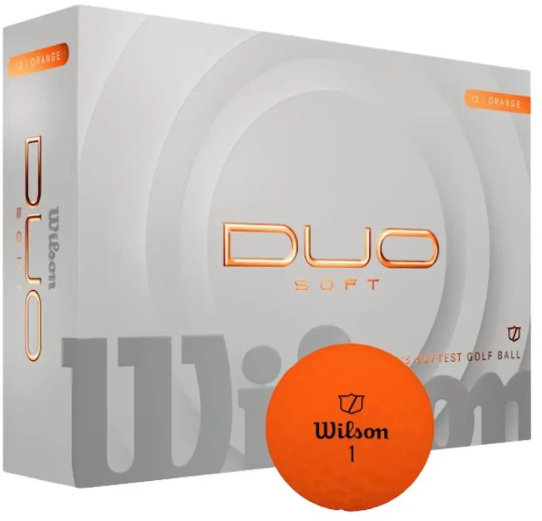 Wilson Staff Duo Soft Golfballen Oranje 2025