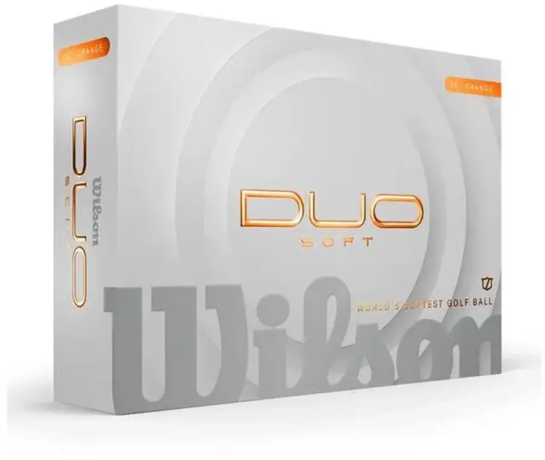 Wilson Staff Duo Soft Golfballen - 12 Stuks - Oranje