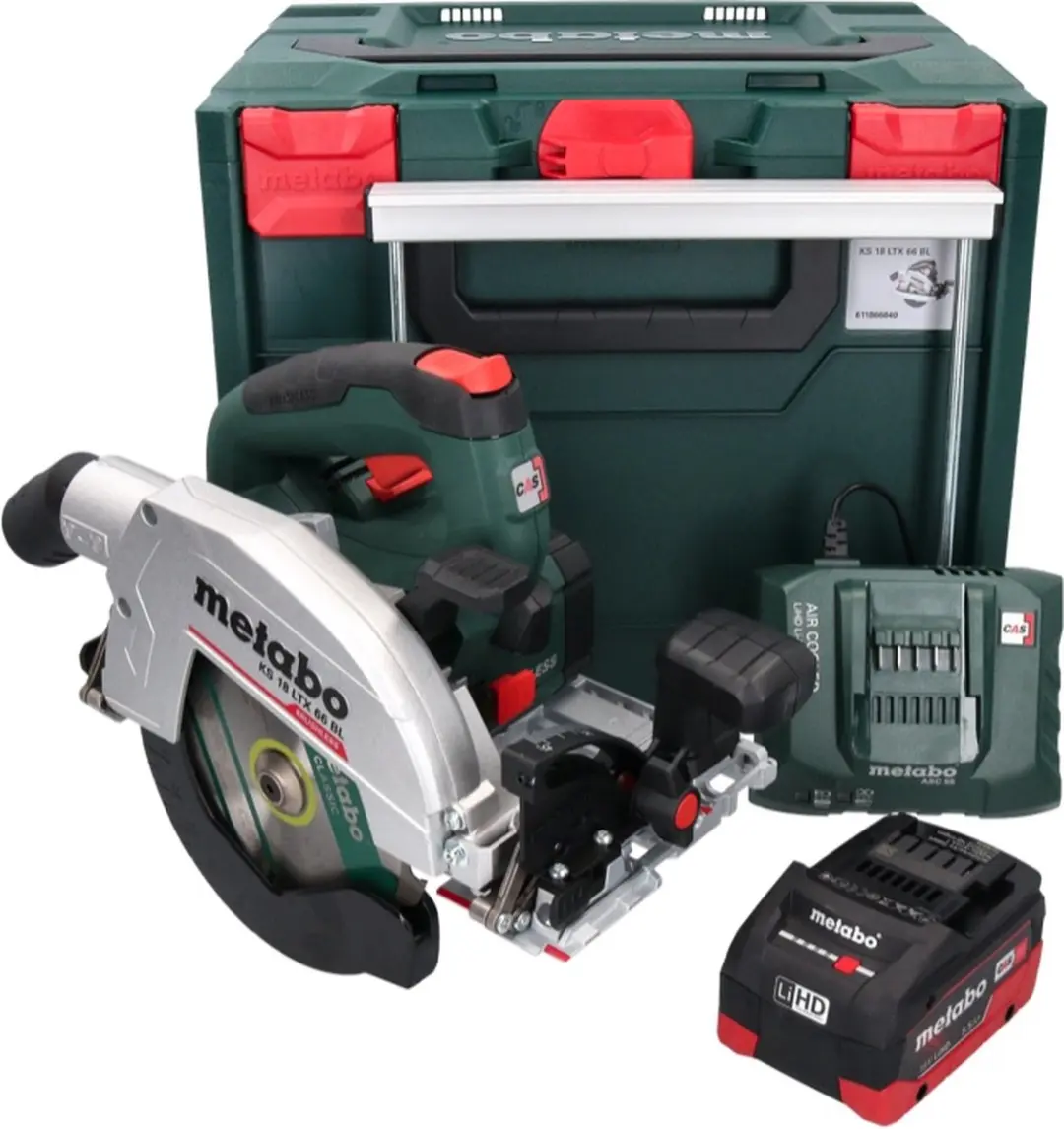 Metabo KS 18 LTX 66 BL Accucirkelzaag 165mm - 18V - 5,5Ah - afbeelding 4 van 5