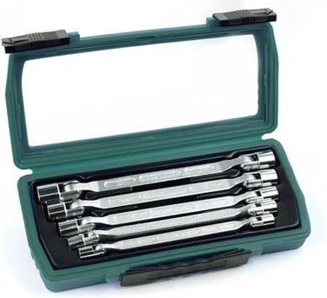 Brüder Mannesmann 19821 Dubbele Kniesleutelset