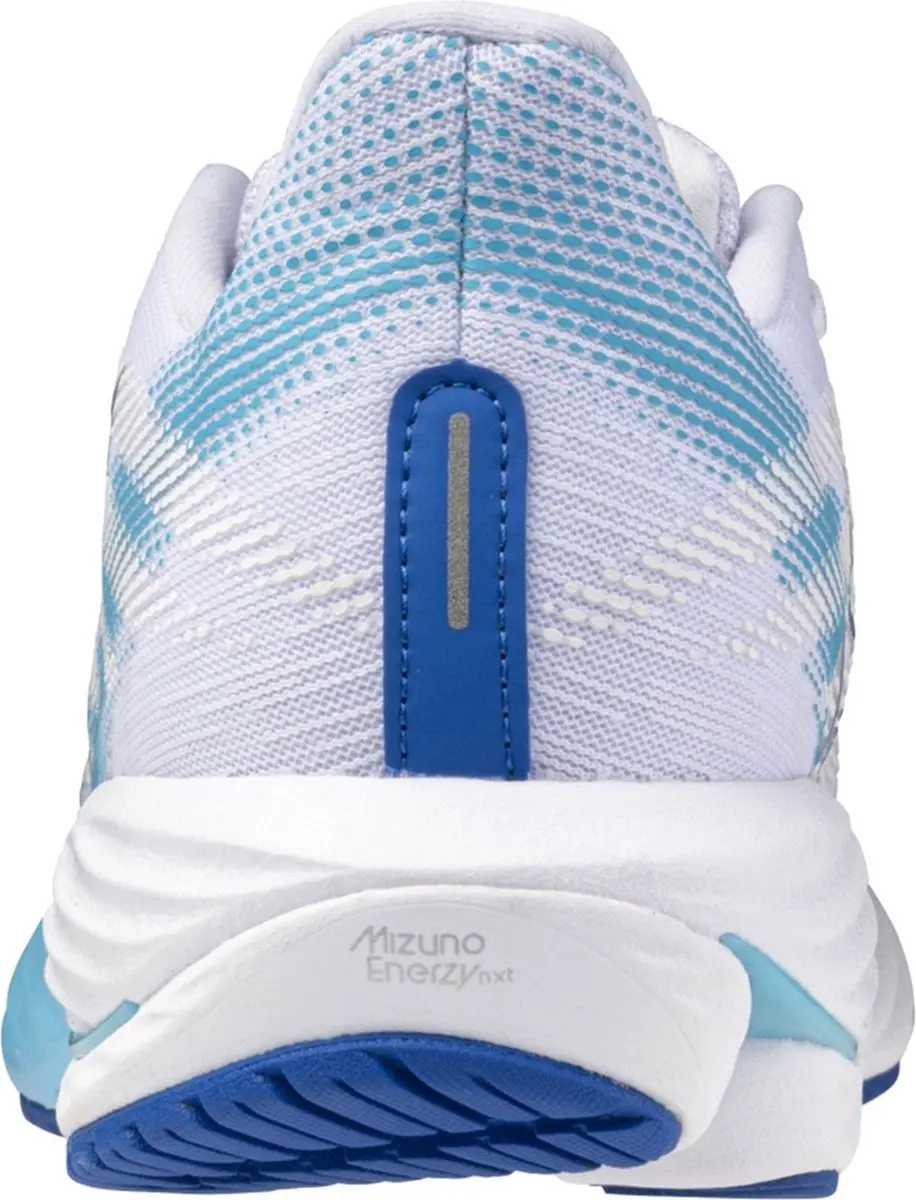 Mizuno Wave Rider 28 Sportschoenen Vrouwen 39 - Wit/Blauw