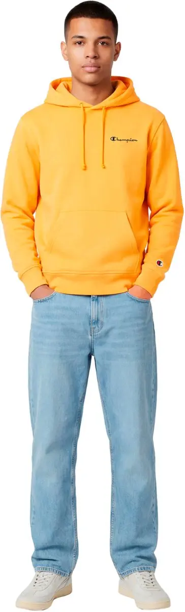 Champion Hooded Sweatshirt Geel - Maat S