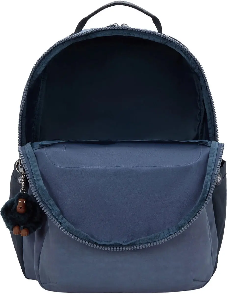 Kipling Seoul College Extra Rugzak 15 inch - KPKI63507FK1 - Game Grey