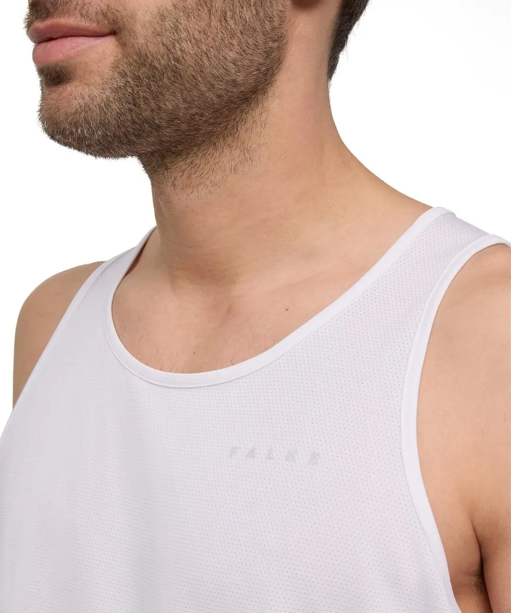 Falke Training Perform Better Singlet - Heren wit - Maat S