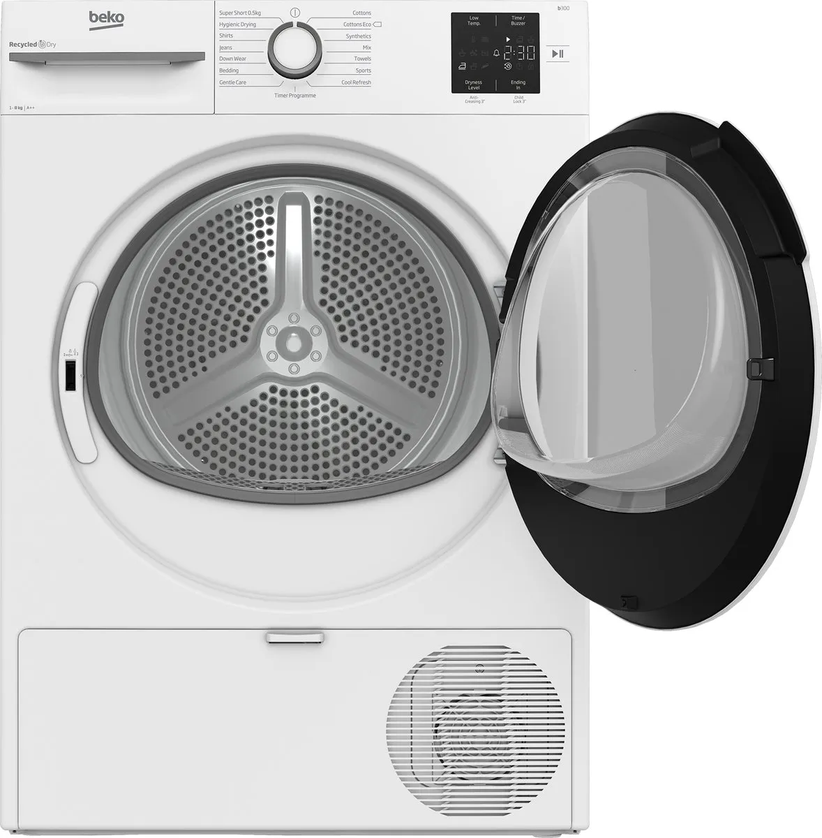 Beko BM3T3822NW Vrijstaande Wasdroger 8 kg - Wit