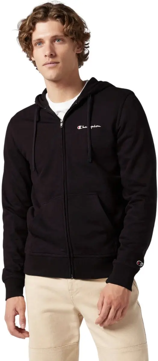 Champion Full Zip Hoodie Heren - XL - Zwart