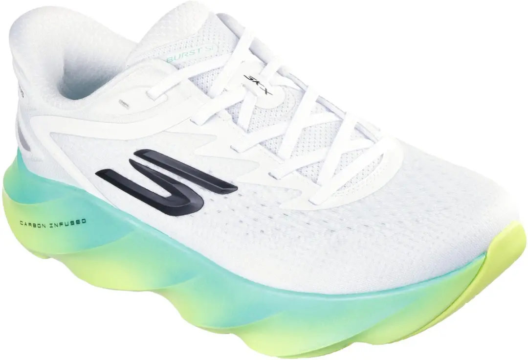 Skechers SKX AERO BURST Heren Sportschoenen - Wit/Multi - afbeelding 6 van 6
