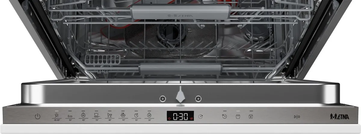 Etna VW942HN Inbouw Vaatwasser 16 Couverts - 60cm - RVS