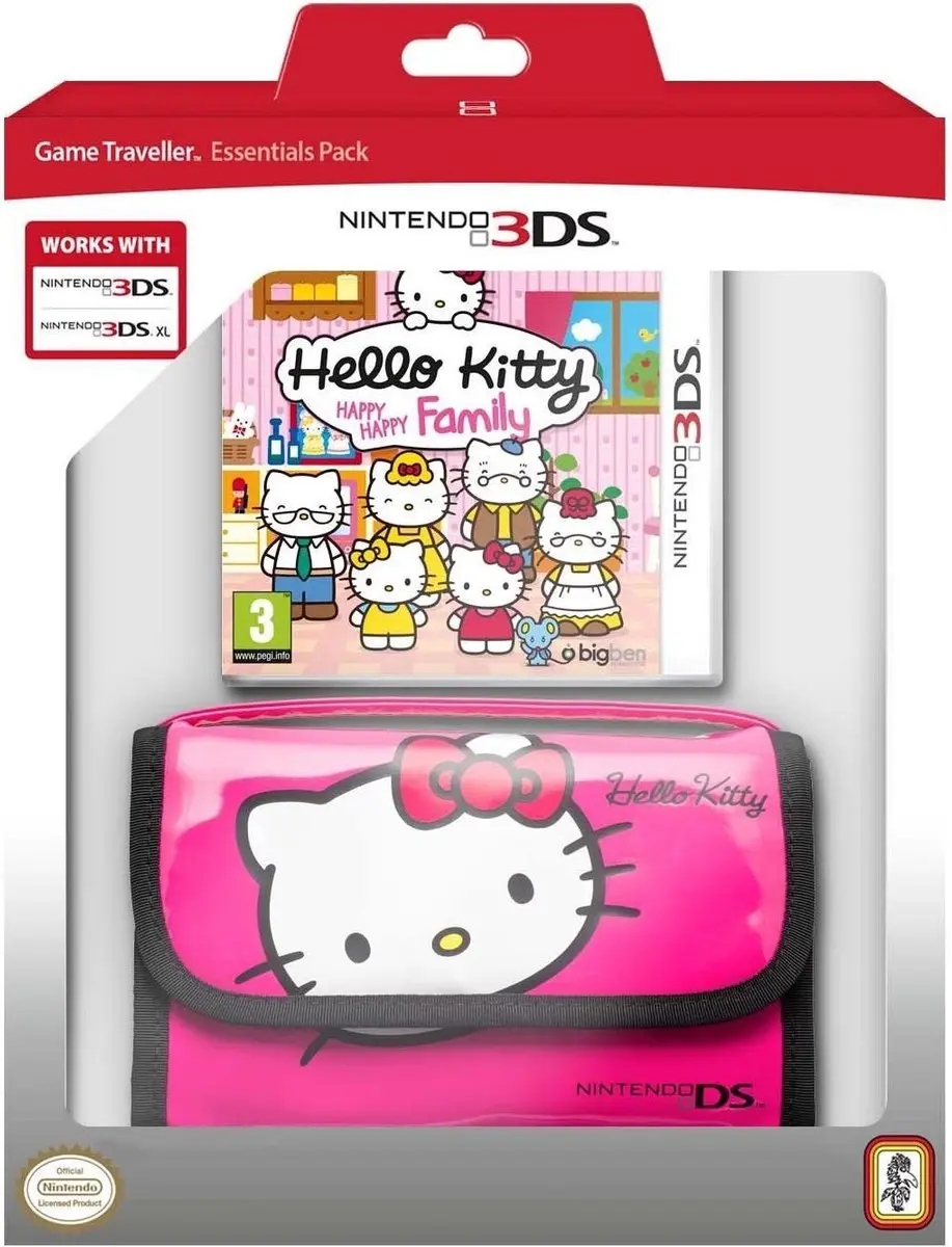 Bigben Hello Kitty Happy Family Opberghoes