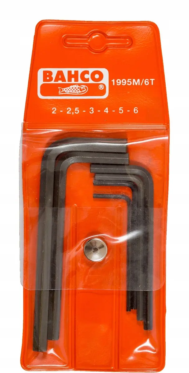 Bahco Inbussleutel Set 2-6mm