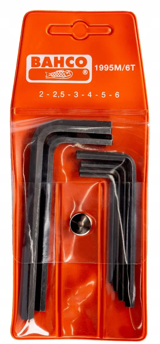 Bahco Inbussleutel Set 2-6mm - 6 Stuks