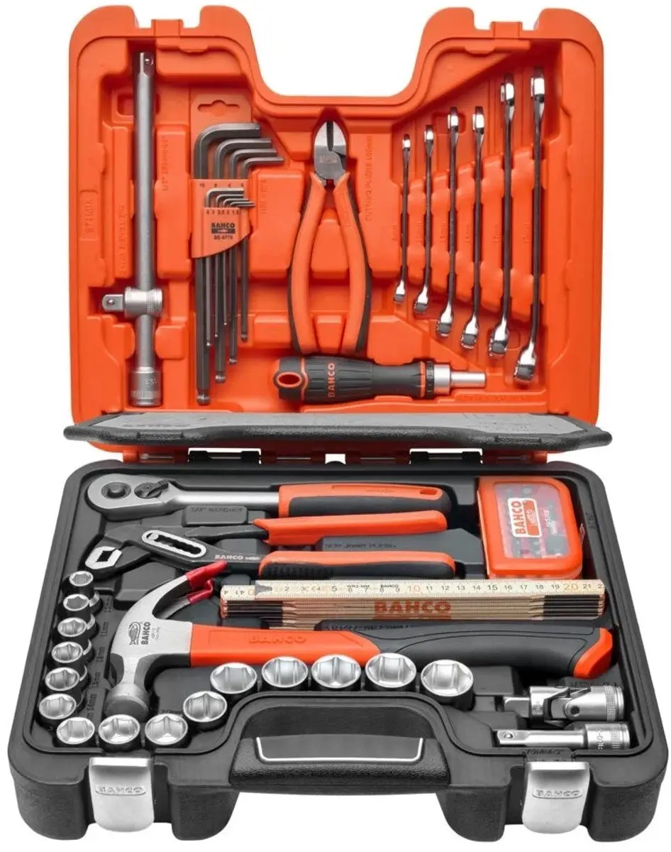 Bahco S71MIX Gereedschapskist - 71 Delen - Oranje/Zwart