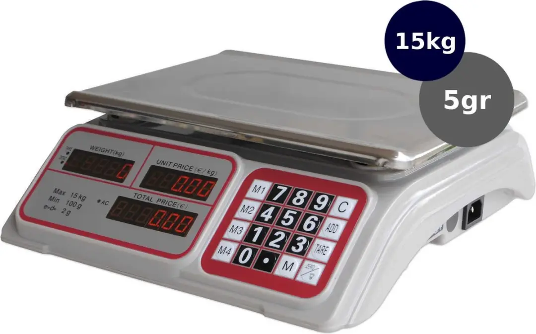 ONYX Digitale Winkelweegschaal 15kg