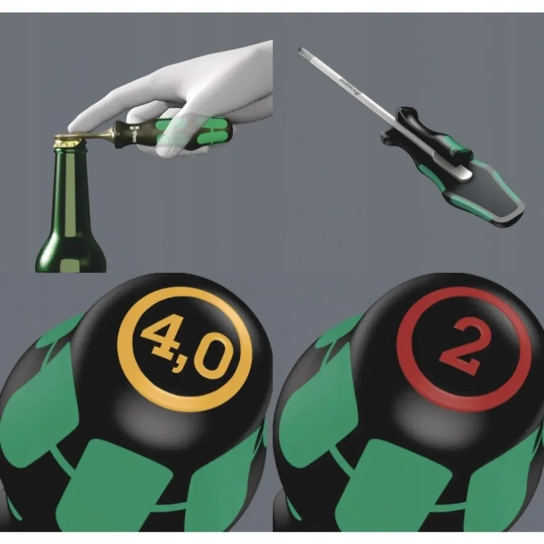 Wera Kraftform Plus 300/7 Schroevendraaierset - 7-delig