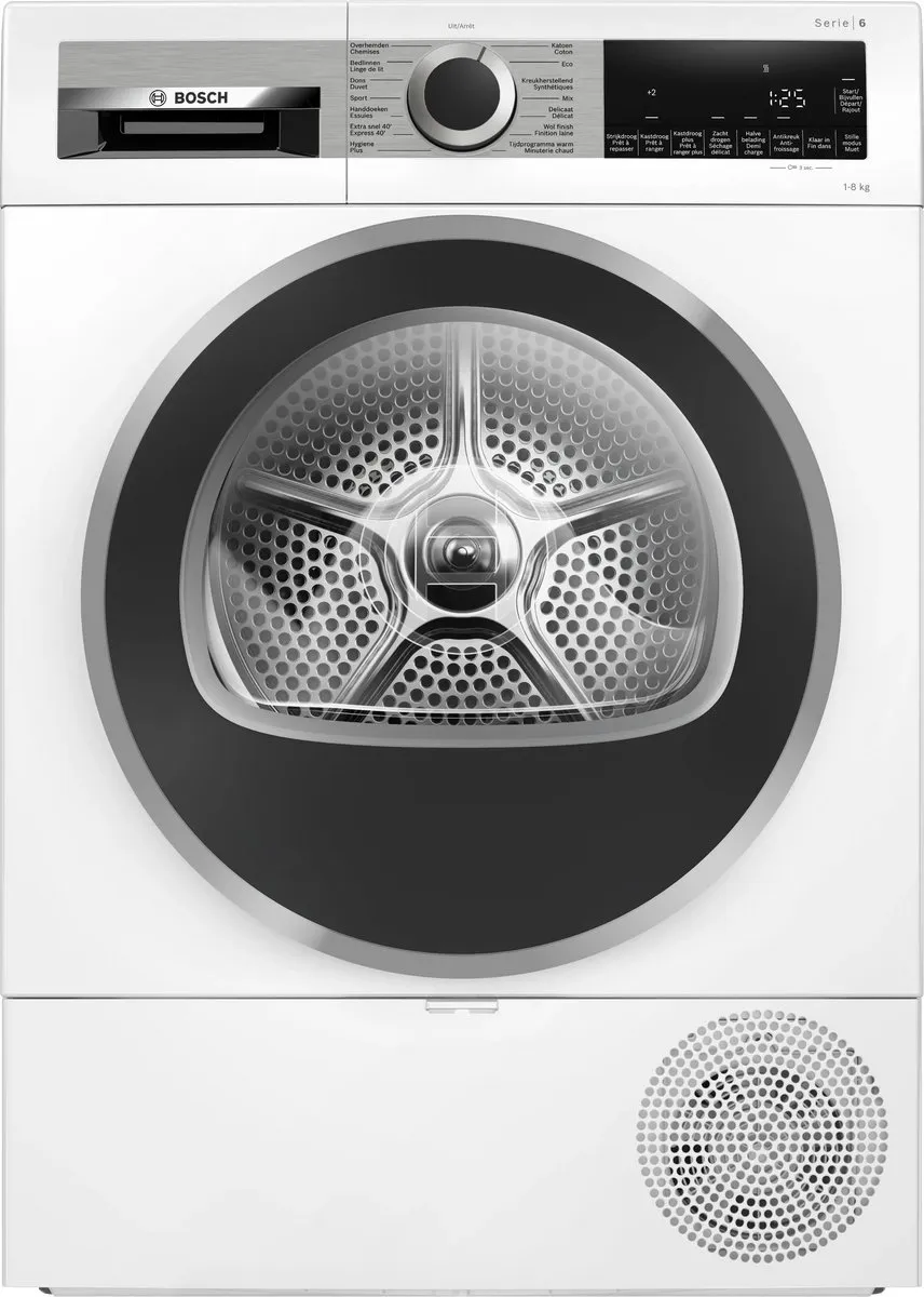 Bosch WQG233DLFG Warmtepompdroger 8kg