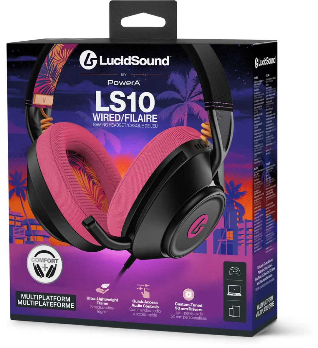 POWERA LucidSound LS10 CPHS0626 Gaming Headset - 50mm Drivers - Zwart