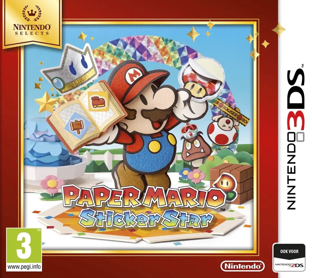 Nintendo Paper Mario Sticker Star Nintendo Selects