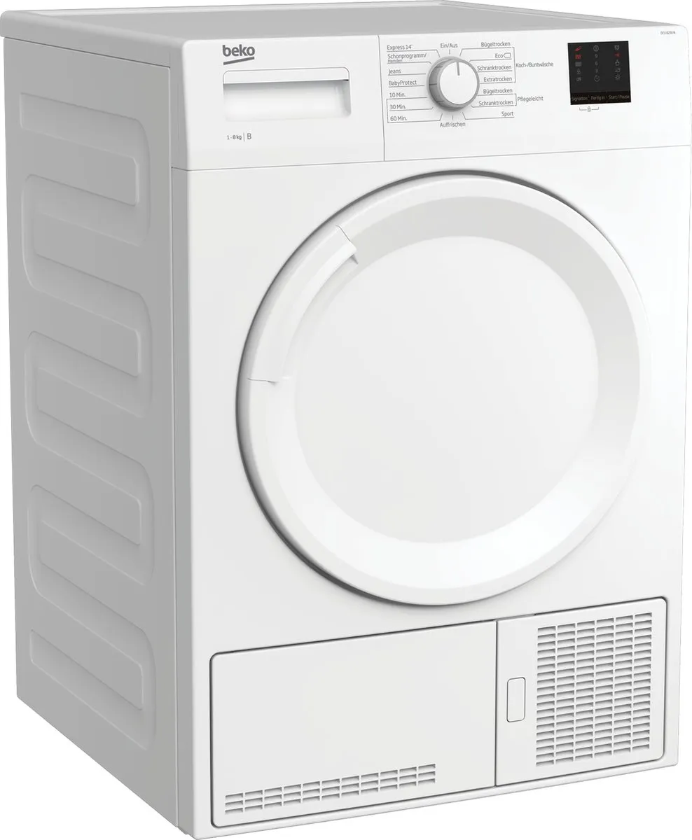 Beko DCU 8230N Condensdroger 8 kg - Wit