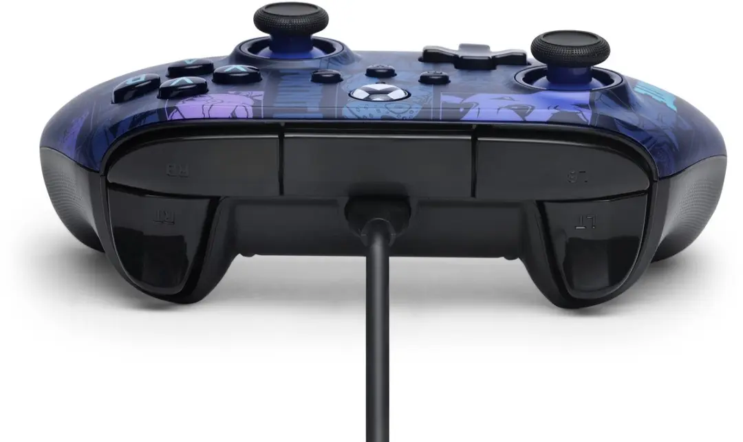 POWERA XBGP0437 Bedrade Controller Xbox Series X|S - 16 Knoppen - 3m Kabel - Zwart/Blauw