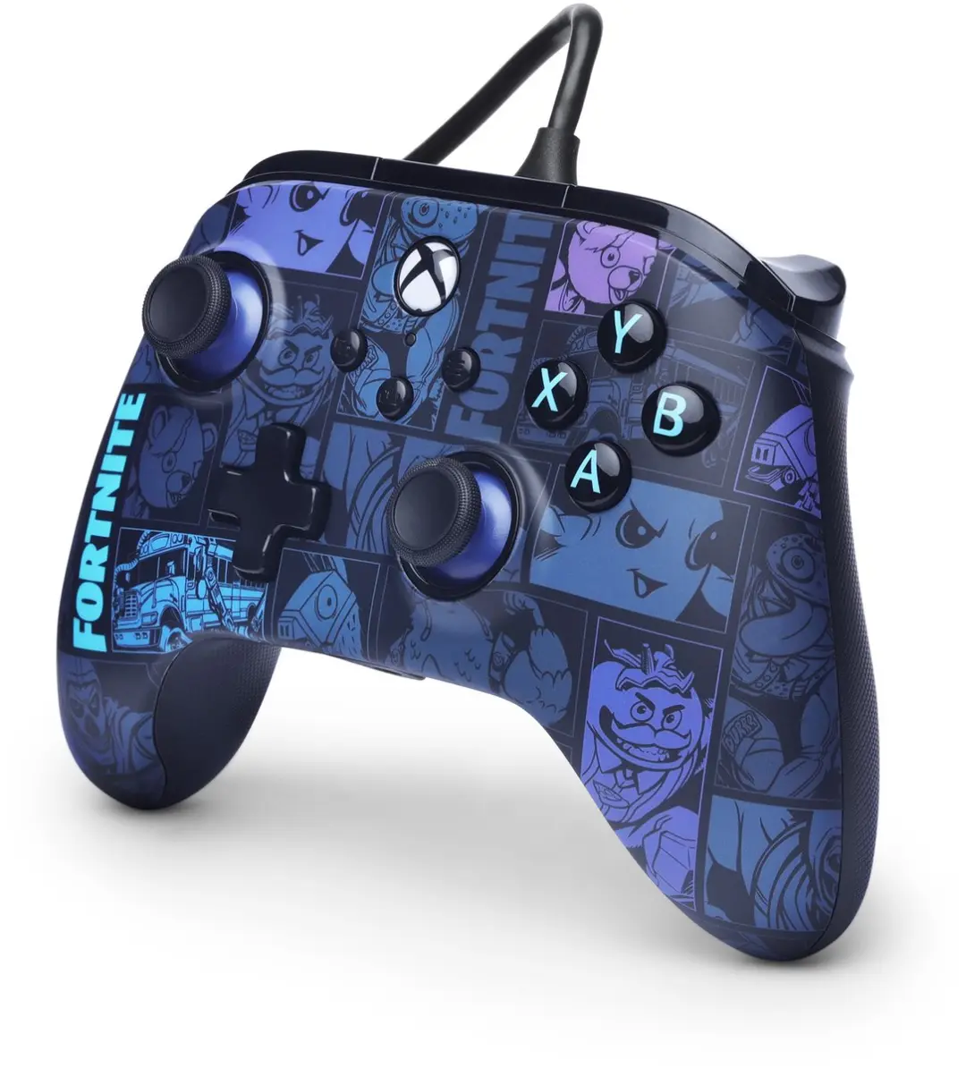 POWERA XBGP0437 Bedrade Controller Xbox Series X|S - 16 Knoppen - 3m Kabel - Zwart/Blauw