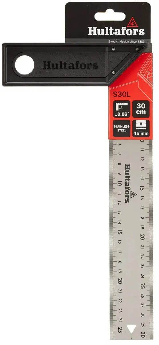 Hultafors Winkelhaak Square Lite S30L 300mm - afbeelding 3 van 3