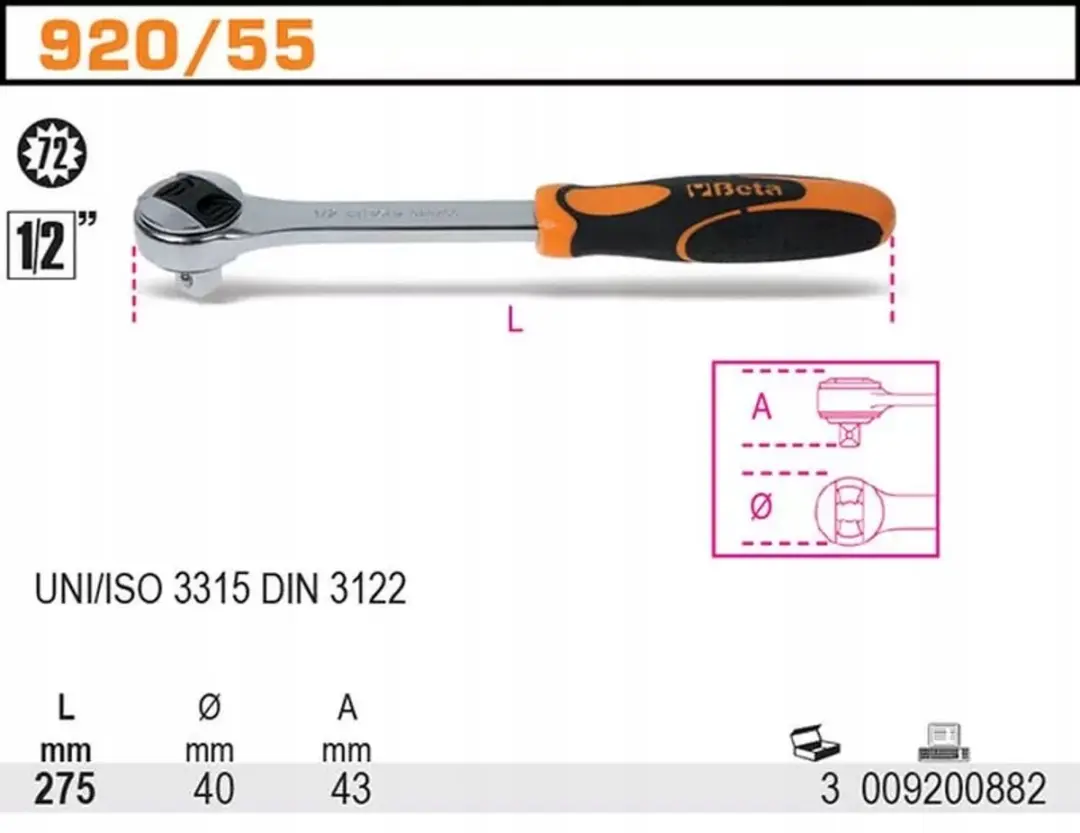 Beta Reparatieset Ratel 920/55
