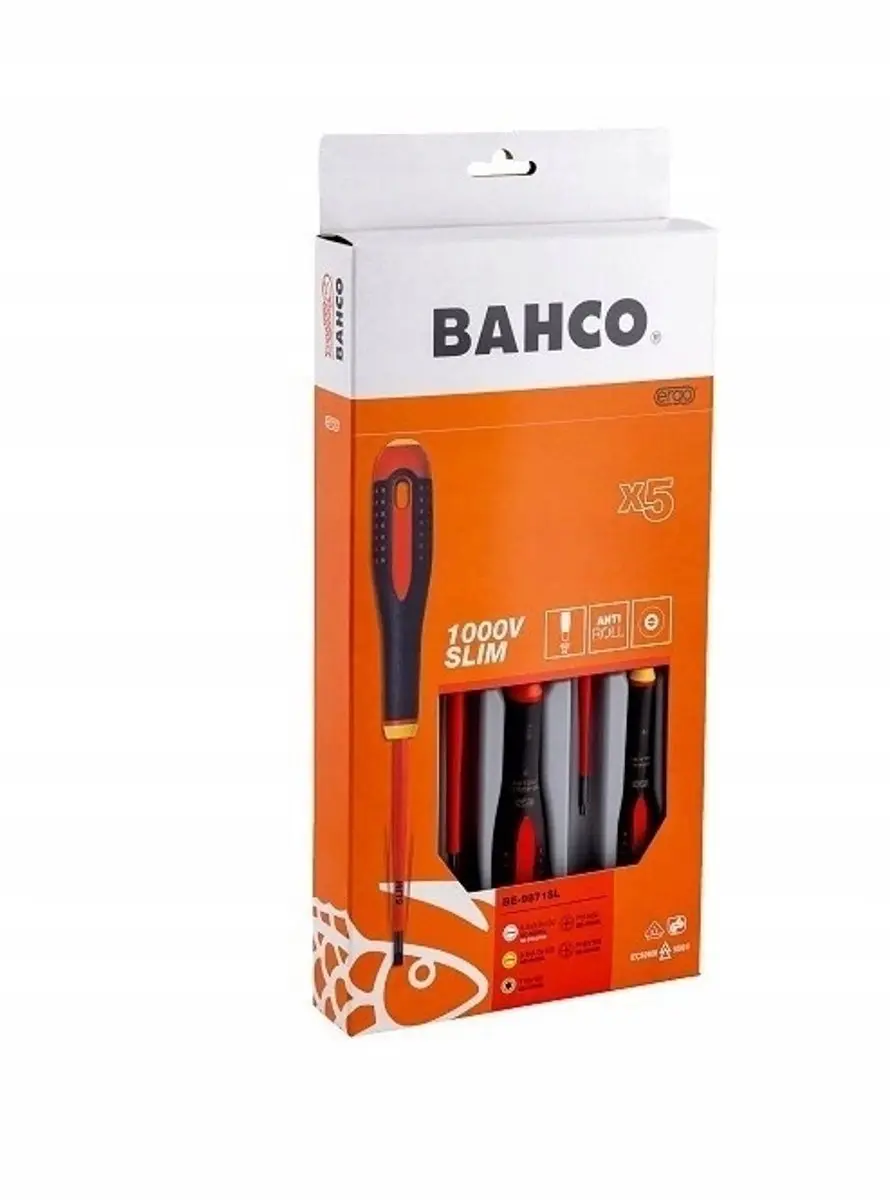 Bahco Slim VDE ERGO Schroevendraaierset 5-delig
