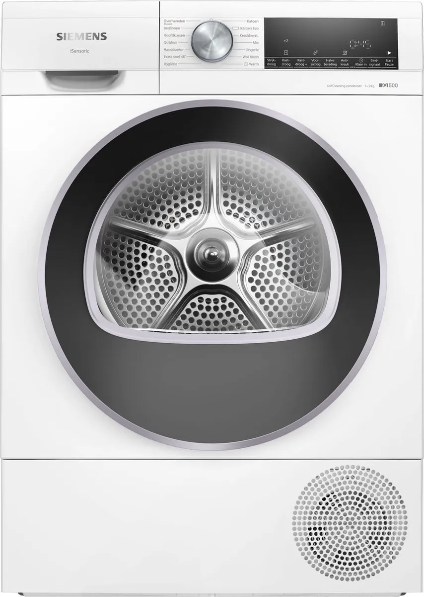 Siemens iQ500 WQ45G2D5NL Warmtepompdroger 9kg