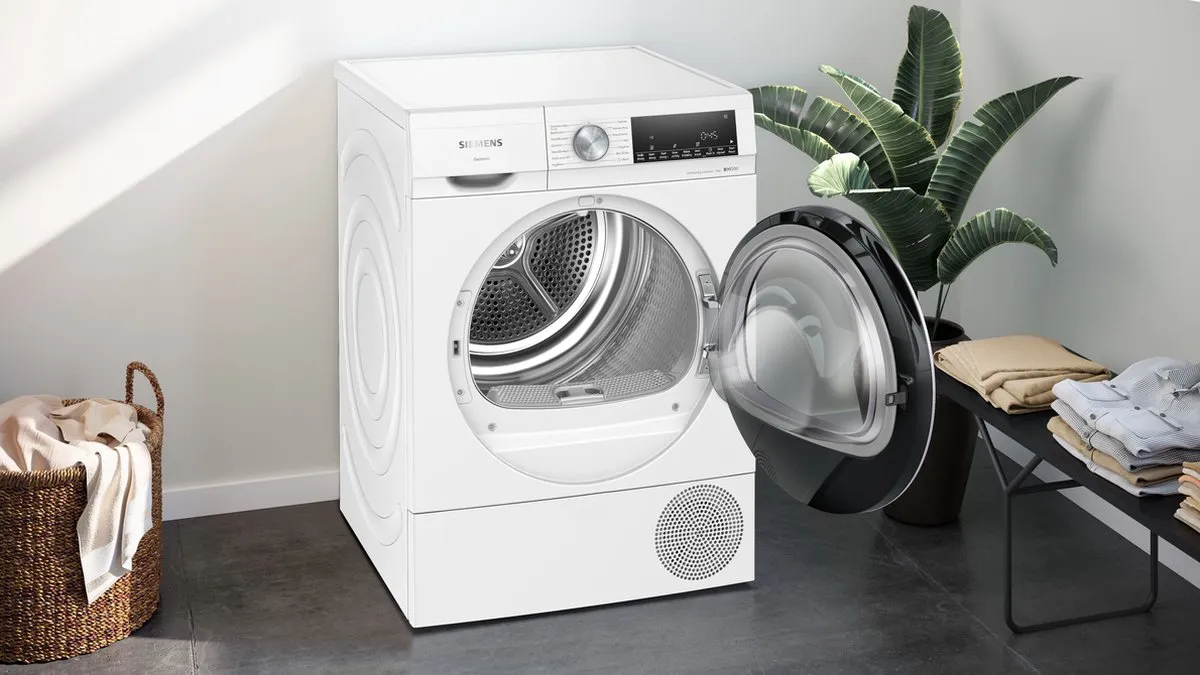 Siemens iQ500 WQ45G2D5NL Warmtepompdroger 9kg - Wit