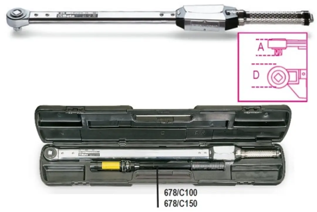 Beta Momentsleutel 678/C65 130-650 Nm - 3/4"