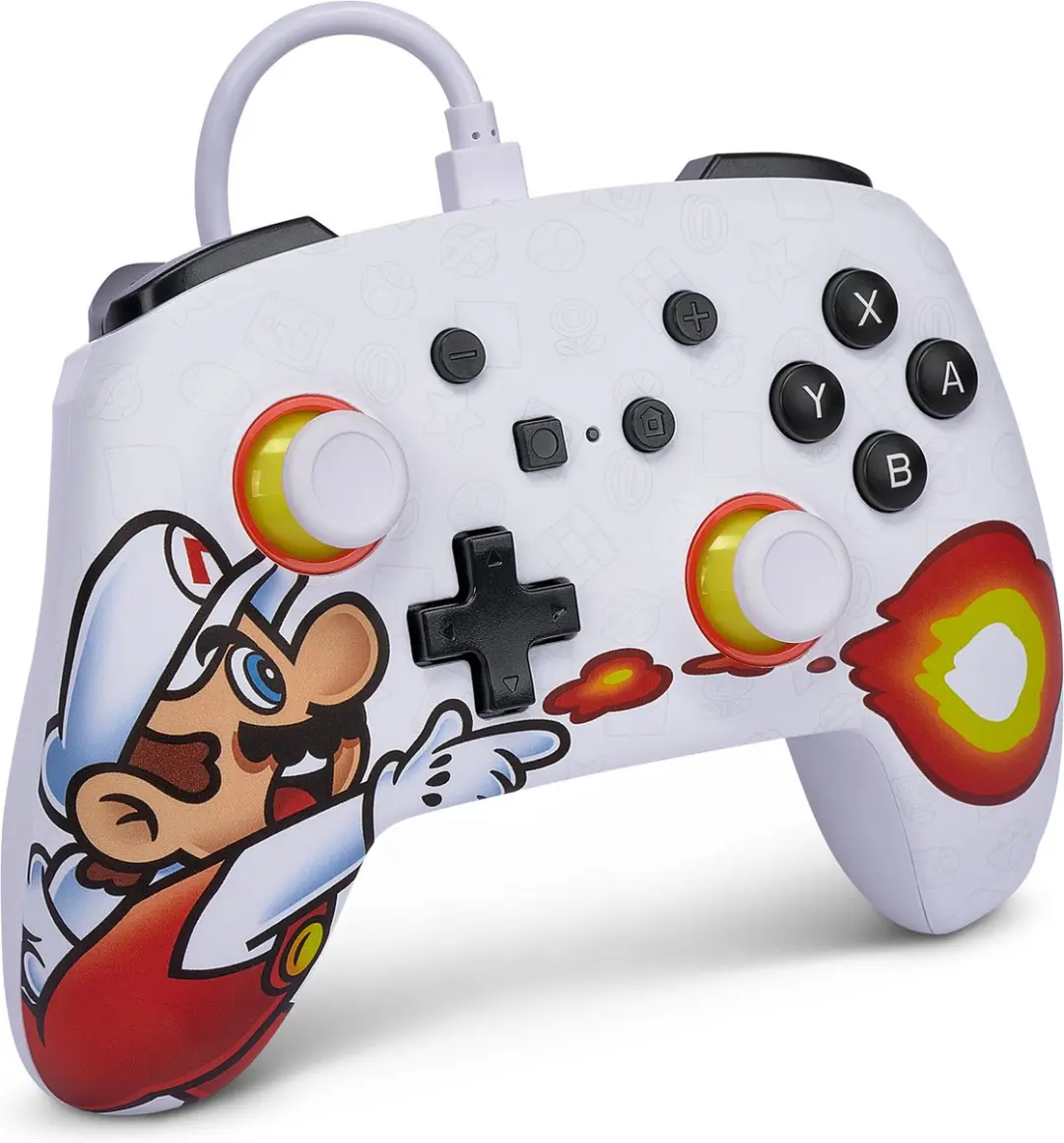 PowerA Geavanceerde Bedrade Controller 1526549-01 - Firefall Mario