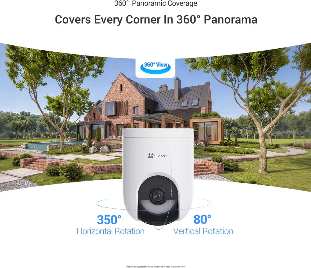 EZVIZ HB8 Lite 3K+ Beveiligingscamera - Wifi Buitencamera - Wit