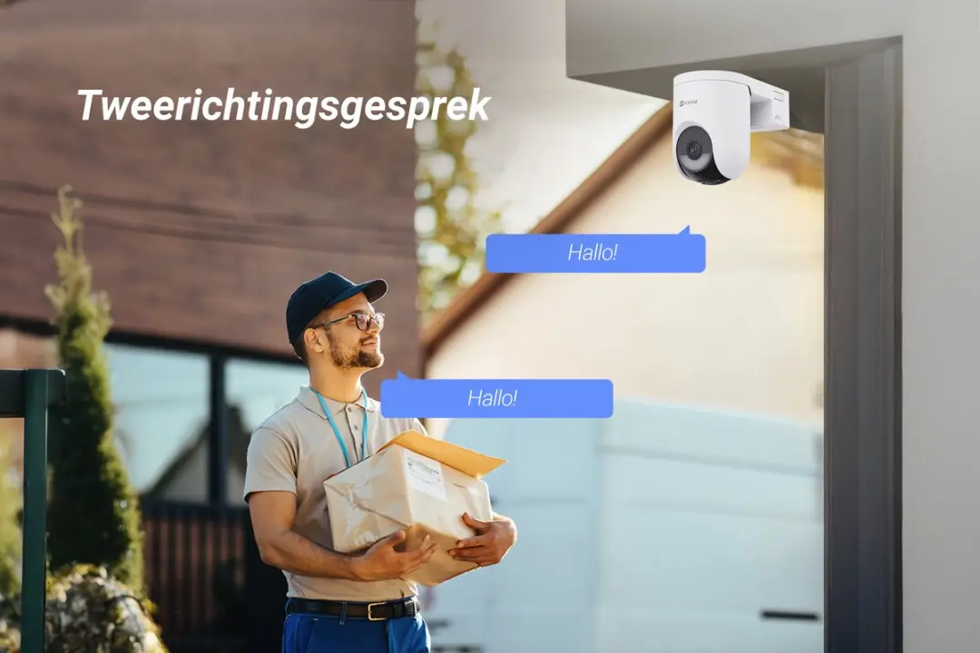 EZVIZ HB8 Lite 3K+ Beveiligingscamera - Wifi Buitencamera - Wit