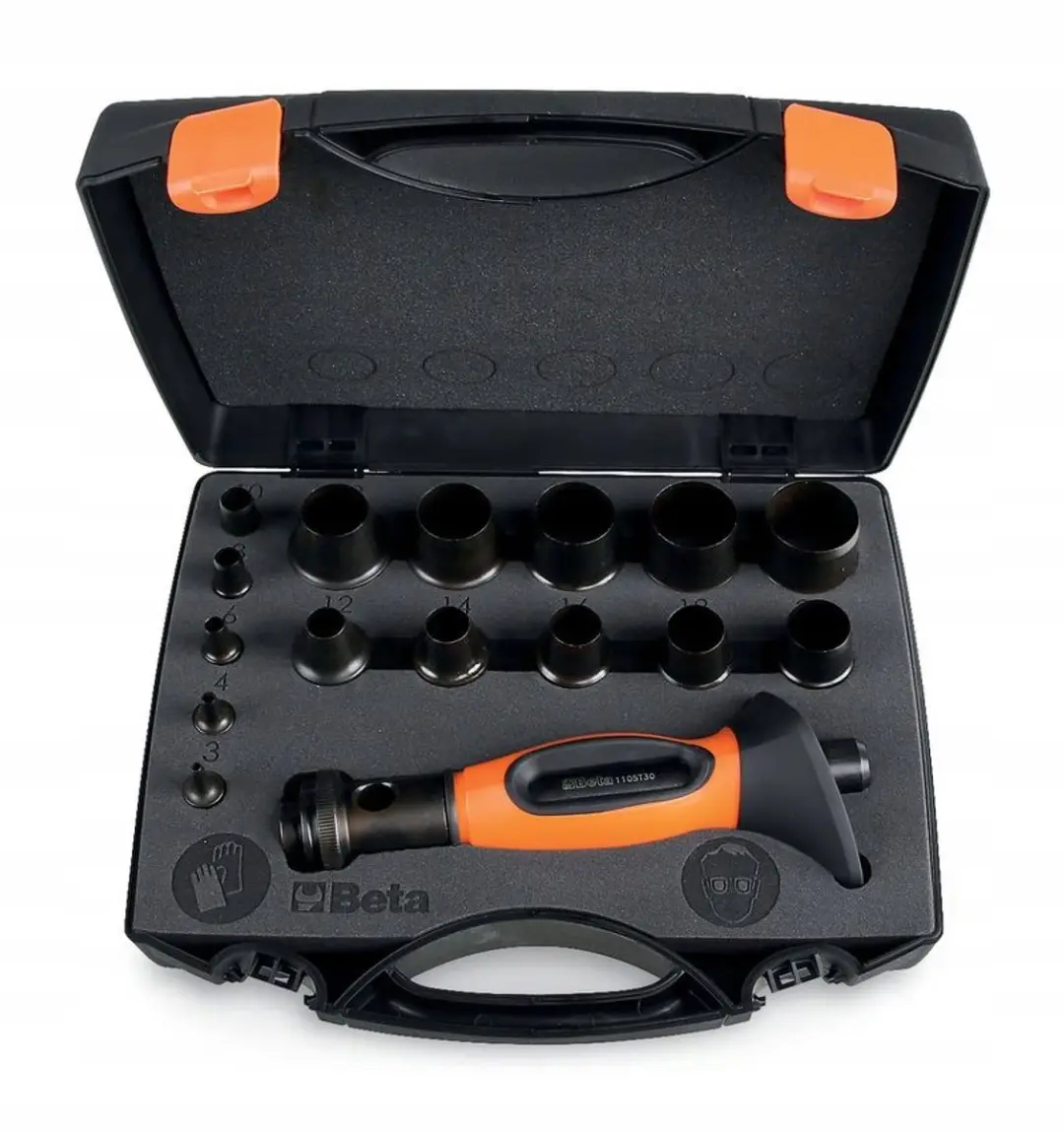 Beta Gereedschapset Rondepons 3-30mm